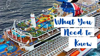 What are the different types of cabins on a Carnival cruise ship?