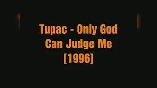 2pac - Only God Can Judge Me (Lyrics Video)