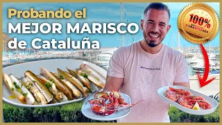 Comiendo MARISCO HASTA MORIR en un PUERTO de la COSTA BRAVA