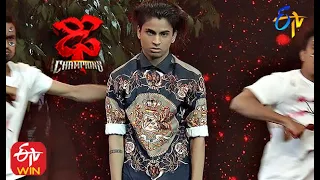 Piyush Performance | Dhee Champions | 23rd September 2020  | ETV Telugu