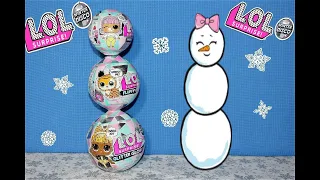 СНЕГОВИК ЛОЛ Winter Disco 1 часть ! Зимняя дискотека / Мультик с куклами ЛОЛ / LOL Surprise DOLLS