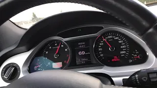 Audi A6 4.2 V8 (C6) - acceleration