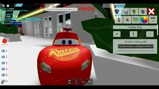 how to be lightning mcqueen in roblox brookhaven