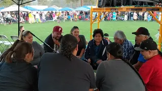 3rd Session Grand Entry - Steiger Butte Singers @ Klamath Tribes Restoration Celebration 2018