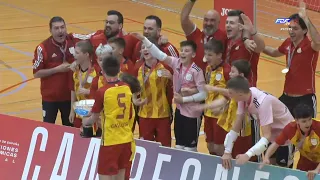 Resum Final Aleví Masculí Catalunya Galícia Campionat d'Espanya FS 2022