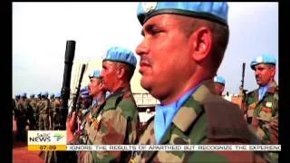 Bodies of slain peacekeepers back in India