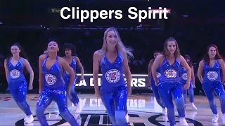 Clippers Spirit (Los Angeles Clippers Dancers) - NBA Dancers - 12/1/2021 dance performance