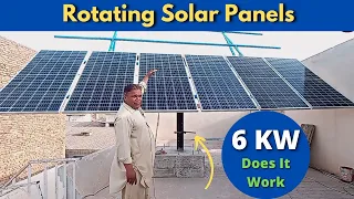 I Installed Rotating Solar Panels For MY Home - Worth It or..