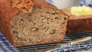 Banana Bread Recipe Demonstration - Joyofbaking.com