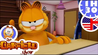 😺 Garfield and the mailman! 😺 - The Garfield Show