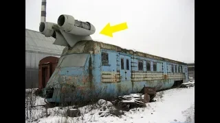 This Rocket Train Was Once The Future Of Soviet Railroads, But Now The Relic Lies Rusting In Peace