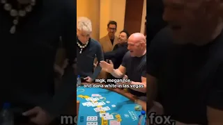 Dana White, MGK, & Megan Fox Winning Millions in Vegas!!