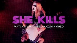 She Kills Official Trailer 2, Sadistic Exploitation Grindhouse Revenge Movie!