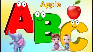 ABC songs  | abc phonics song for toddlers | a for apple | abc kid's song