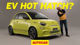 Abarth 500e first look - the noisiest EV? | Autocar