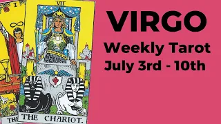 Virgo: The DELIGHT As Things FALL Into PLACE! 💙 July 3rd  - July 10th  2023 WEEKLY TAROT READING