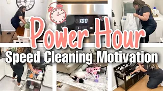 POWER HOUR CLEAN WITH ME 2022 | ONE HOUR SPEED CLEANING MOTIVATION