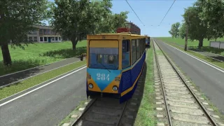 Train Simulator 2017 (RailWorks 7) Тест трамвая ктм-5 (71-605) , звуки , анимация.