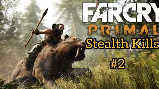 Far Cry Primal- Stealth Kills | Big Darwa Fort, Fire screamer fort and many more