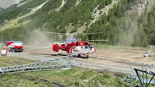 KA-32a helicopter in Heliswiss Zermatt colours