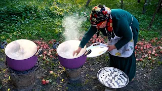Vegan Walnut Ravioli Recipe - A Day in the Very Beautiful Village of Azerbaijan
