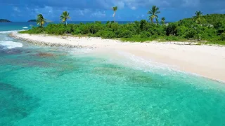 Flying Over The British Virgin Islands: 4K Drone Film of The BVI