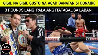 GIGIL na GIGIL Gusto na Agad Banatan si DONAIRE | 3 Rounds Lang naman Pala ang Itatagal sa Laban!