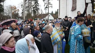Крестный ход на Престольный праздник. 4 ноября 2023 г. Луга. Казанский собор