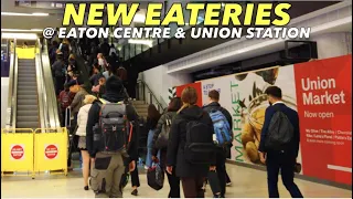 Afternoon Rush In The PATH: Past Multiple Food Courts From The Eaton Centre To Union | Toronto Walk