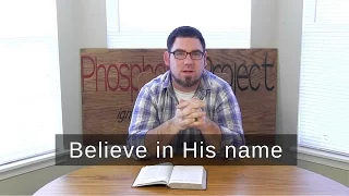 Believe in His name | John 1:12 | One Verse Devotional