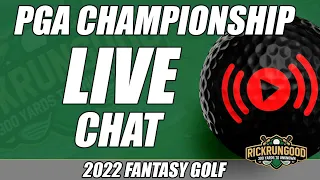 PGA Championship LIVE CHAT! DFS Golf Ownership, Weather, Q&A