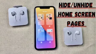 HOW TO HIDE / UNHIDE HOME SCREEN PAGES AND MOVE APPS IN YOUR IPHONE