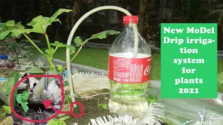 Make Easy Plastic bottle DIY drip irrigation system for plants 2021