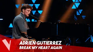 FINNEAS - 'Break My Heart Again' ● Adrien Gutierrez | Blinds | The Voice Belgique Saison 10