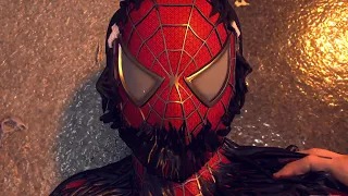 Peter Gets The Raimi Black Suit Transformation Scene - Marvel's Spider-Man 2