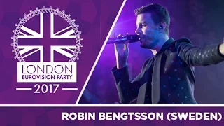 Robin Bengtsson - I Can't Go On (Sweden) | LIVE | 2017 London Eurovision Party