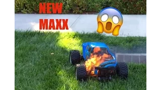 TRAXXAS X-MAXX 8s CAUGHT ON FIRE!!