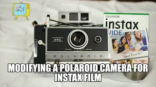 Why is it hard to use Instax film in a Polaroid camera? Hacking a Land camera. Episode 1.