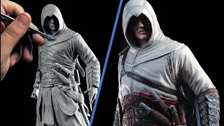 Sculpting Assassin's Creed (Altair Ibn-La'Ahad) Timelapse