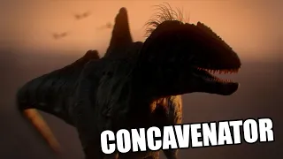 Concavenator animation (Jurassic World Dominion style)