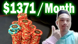 Bankroll Challenge Part 6 - One Month Recap & Stats - 1/3 at Great Canadian Casino - Poker Vlog #32