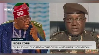 Niger Coup: Group Drags Tinubu, ECOWAS To Court Over Planned Military Intervention | PHQ | 09-10-23