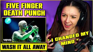 First Time Reaction to Five Finger Death Punch - Wash It All Away