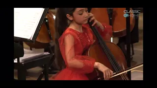 Saint-Saens -A-Moll cello concerto, 1st mov. LYANA ULIKHANYAN, ARMENIA