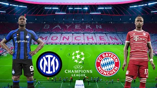 eFootball 2023 : Bayern munich vs Inter | UEFA Champions League 2022 | 4K PC