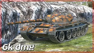 T54 ltwt • 4 frags • 6k dmg • WoT Blitz