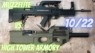 Best Ruger 10/22 bullpup. Muzzelite bullpup vs High Tower Armory bullpup. Which is better? Review