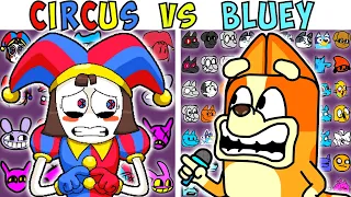 FNF Character Test | Gameplay VS My Playground | ALL Amazing Digital Circus VS Bluey Test