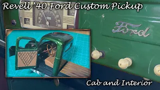 Revell - '40 Ford Pickup - Cab and Interior - 80th Anniversary Group Build