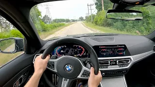 2022 BMW 330i xDrive - POV Test Drive (Binaural Audio)